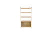 Miniature Étagère en frêne beige Rise 1