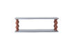 Miniature Étagère en MDF bleu Bibiola 1