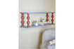 Miniature Étagère en MDF bleu Bibiola 3