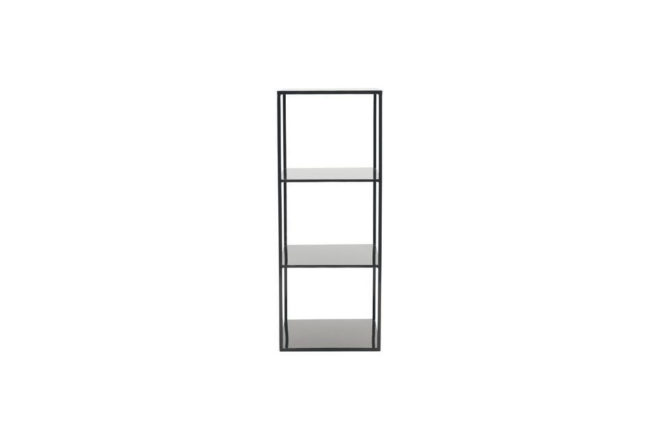 house doctor rack d etagere colonne 5 cases metal noir industriel