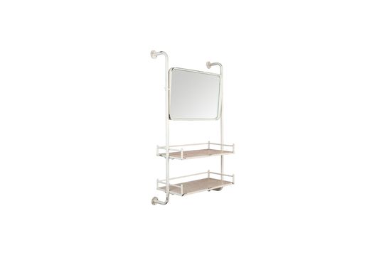 Étagère murale Barber et son miroir