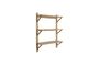 Miniature Étagère murale en bois beige Triarch Détouré