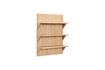 Miniature Étagère murale en bois clair Straight 1