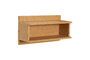 Miniature Étagère murale en bois de chêne naturel Misty Détouré