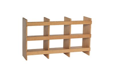 Étagère murale en bois de chêne naturel Momentum