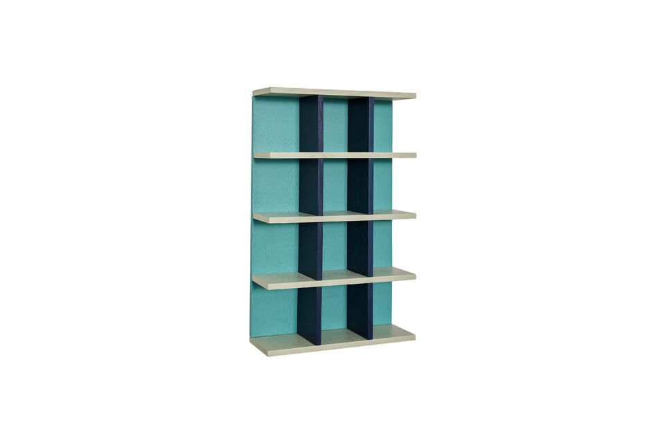 Étagère murale en bois de frêne bleu Galaxy Hübsch