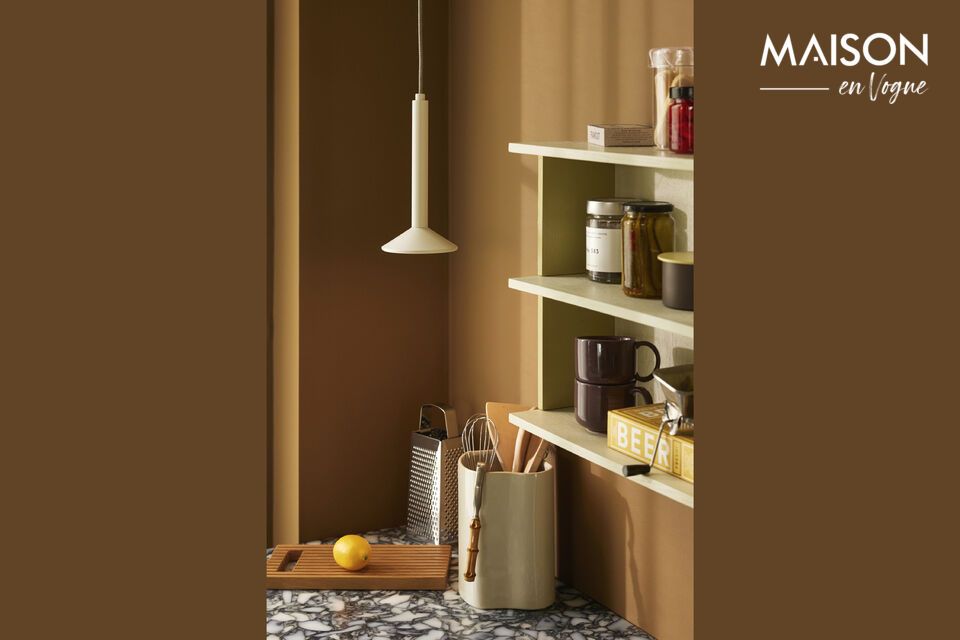 Plongez dans l\'élégance discrète de l\'étagère murale en placage de frêne gris Pep