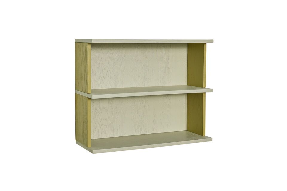Étagère murale en bois de frêne gris Pep Hübsch
