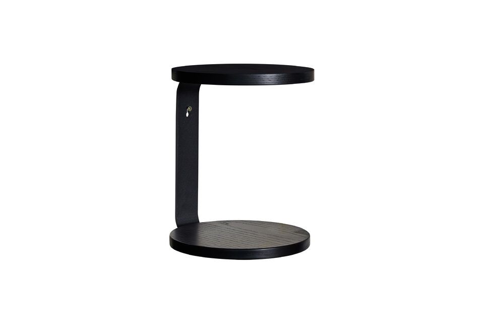 Étagère murale en bois de frêne noir Oto Hübsch