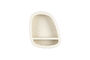 Miniature Étagère murale en marbre beige Veda Détouré