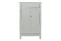 Miniature Eva grey wooden cabinet Clipped