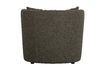 Miniature Explore brown fabric armchair 6