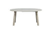 Miniature Extendable Dining Table Ø120 cm Oak Dakargrau JANNE 8