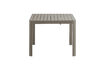 Miniature Extendable garden table aluminium sand Ovara 7