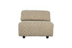 Miniature Fauteuil 1,5 place en tissu brun Wings 1