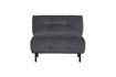 Miniature Fauteuil 90x90 cm velours Nuage LLOYD 2