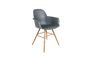 Miniature Fauteuil Albert Kuip Gris Foncé Détouré