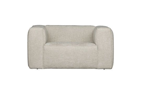 Fauteuil blanc cassé Bean Détouré