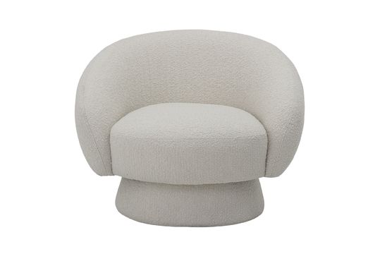 Fauteuil blanc Ted