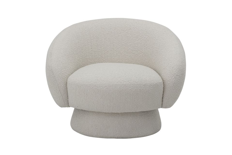 Informations supplémentaires:Fauteuil de salon Ted, blanc