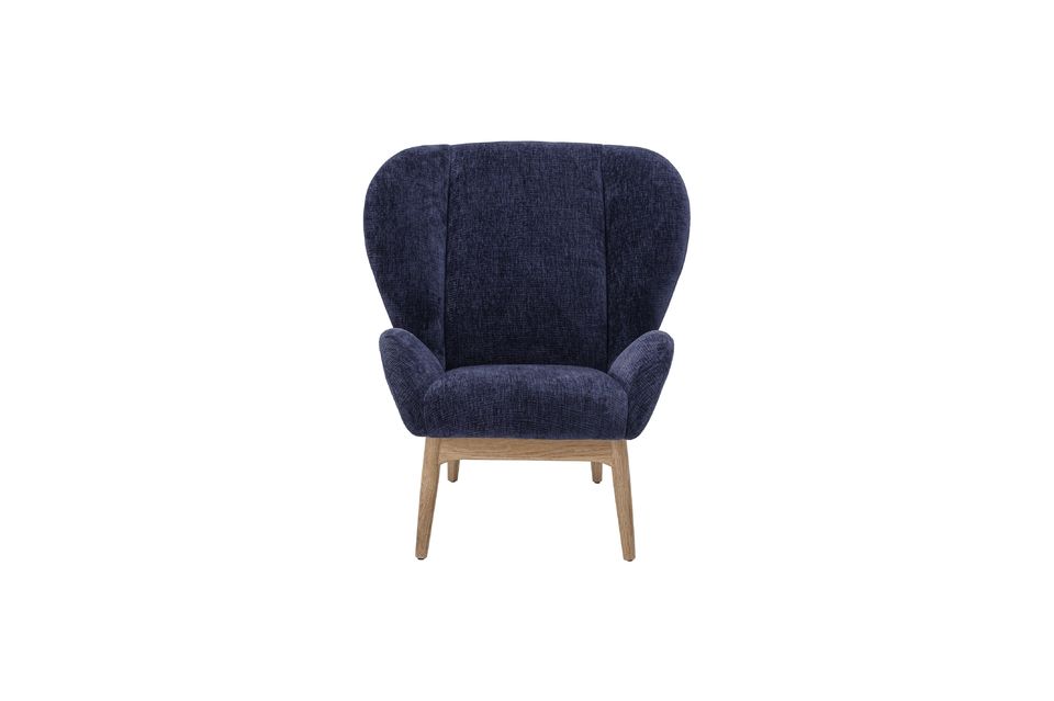 Fauteuil bleue Eave Bloomingville