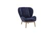 Miniature Fauteuil bleue Eave 6