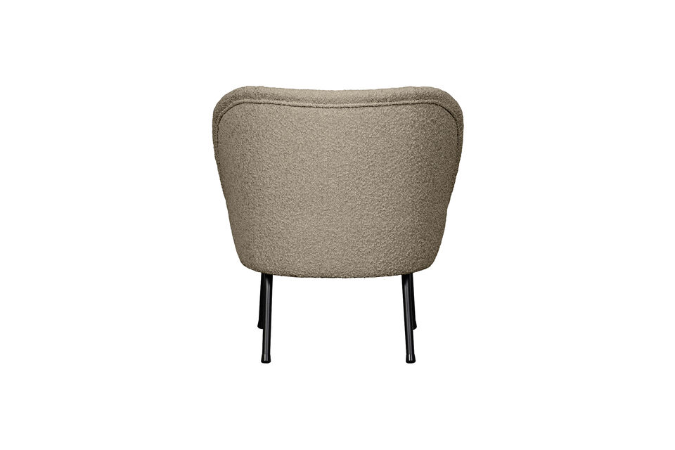 Deze gave, tijdloze fauteuil heeft bovendien een zeer comfortabele zit