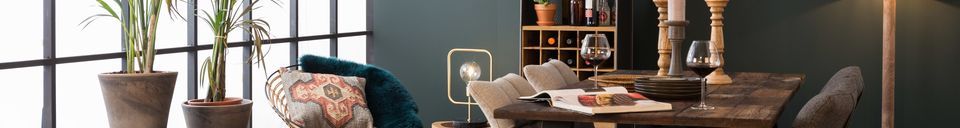 Mise en avant matière Fauteuil Brandivy Bar gris foncé