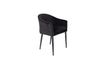 Miniature Fauteuil Catelyn Noir 1