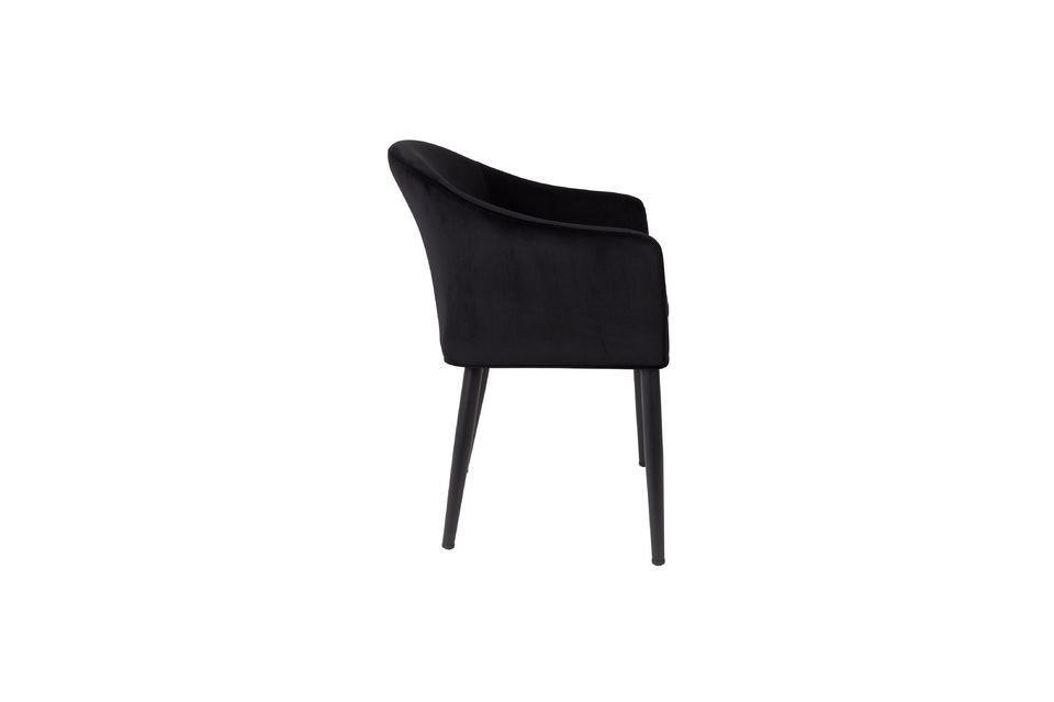 Fauteuil Catelyn Noir - 6