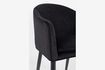 Miniature Fauteuil Catelyn Noir 2