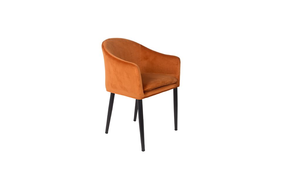 Fauteuil Catelyn Orange - 4