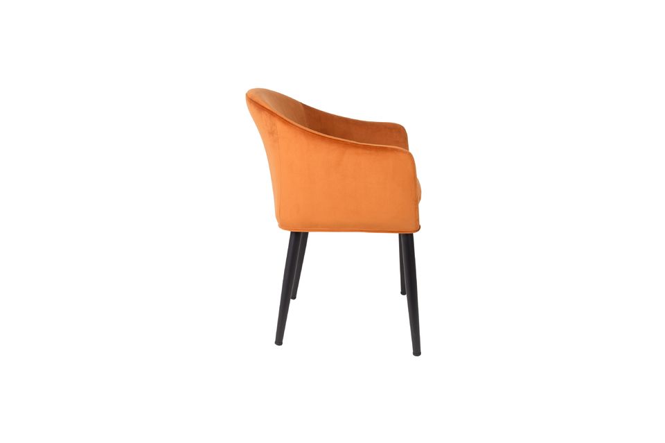 Fauteuil Catelyn Orange - 6