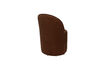 Miniature Fauteuil de détente en peluche marron 7