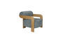 Miniature Fauteuil de détente Oolong bleu océan Détouré