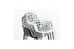 Miniature Fauteuil de jardin Albert Kuip noir 8