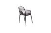 Miniature Fauteuil de jardin Albert Kuip noir 7