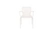 Miniature Fauteuil de jardin blanc Vondel 1