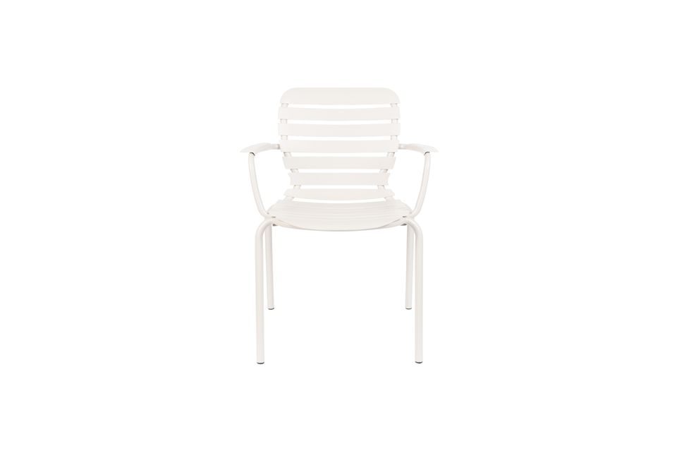 Fauteuil de jardin blanc Vondel Zuiver