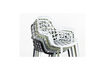 Miniature Fauteuil de jardin en aluminium vert Albert Kuip Garden 12