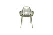 Miniature Fauteuil de jardin en aluminium vert Albert Kuip Garden 23
