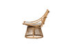 Miniature Fauteuil de jardin en osier synthétique naturel Alatna 5