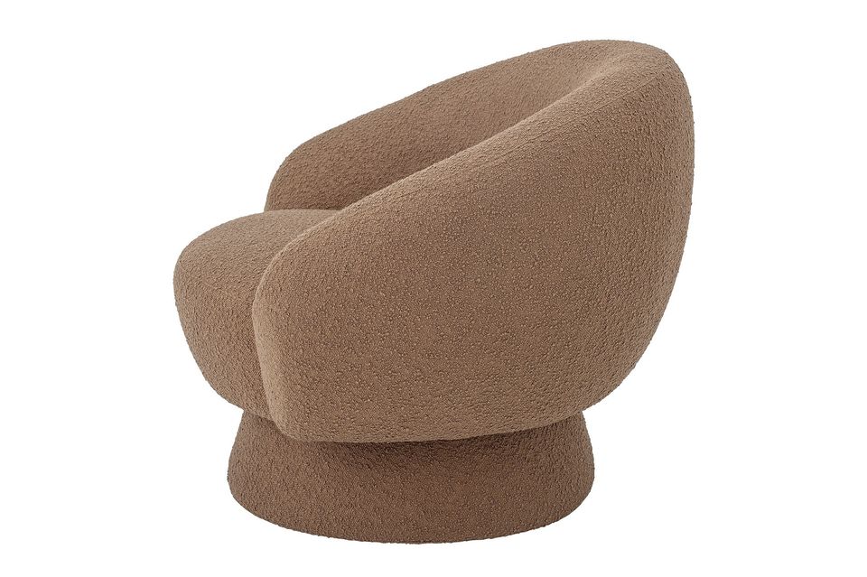 Fauteuil de salon brun Ted - 6