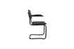 Miniature Fauteuil de table en hêtre noir Carree 6