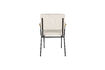 Miniature Fauteuil de table en polyester blanc cassé Fellow 6