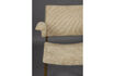 Miniature Fauteuil de table en tissu beige Portland 8