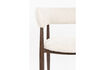 Miniature Fauteuil de table en tissu beige Stanley 7