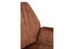 Miniature Fauteuil de table en tissu rouille Jamie 11