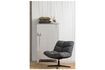 Miniature Fauteuil effet peau de mouton anthracite  Vinny 2