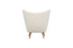 Miniature Fauteuil effet peau de mouton blanc Celine 4